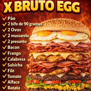 imagem do produto X bruto egg