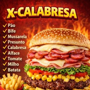 imagem do produto X calabresa 