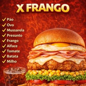 imagem do produto X frango 
