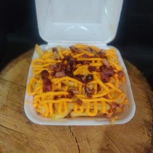 imagem do produto Batata média cheddar e bacon 