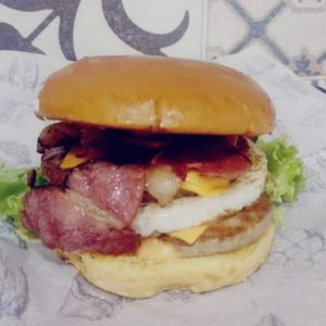 imagem do produto Duplo Cheddar com ovo !