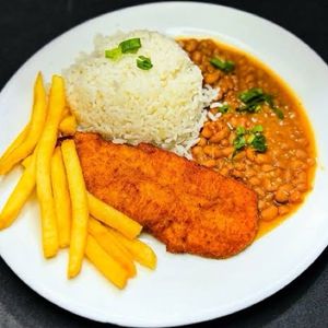 imagem do produto Prato feito de filé de frango a milanesa 