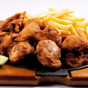 imagem do produto Batata frita com frango a passarinho 