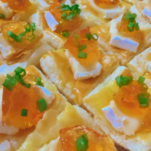 imagem do produto Canapé folhado de Brie e Pimenta