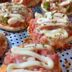 imagem do produto Mini pizza de peito de peru