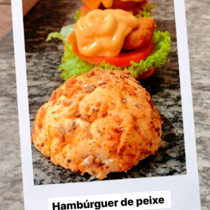 imagem do produto Hambúrguer de peixe