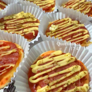 imagem do produto Mini pizza de calabresa