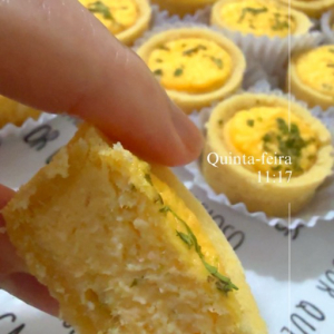 imagem do produto Mini quiche de alho poró