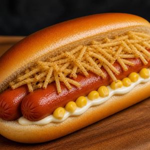 imagem do produto Hot dog duplo prensado