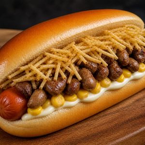 imagem do produto Hot dog coração prensado