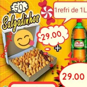 imagem do produto 50 unidades + 1 refri de 1lt antártica 