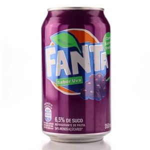 imagem do produto fanta uva lata
