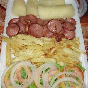 imagem do produto Porção de batata frita e calabresa 