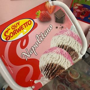 imagem do produto Sorvete Napolitano 2 litro 