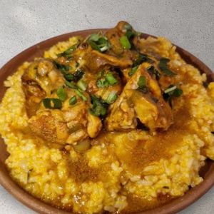 imagem do produto Arroz Mexido Com Galinha E Cuscuz 