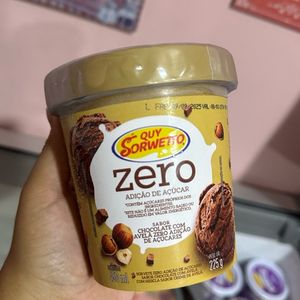 imagem do produto Sorweto zero chocolate com avelã 