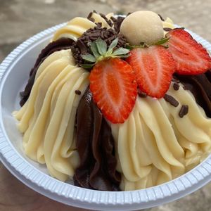 imagem do produto Bolo P Serve ate 5 fatias massa chocolate