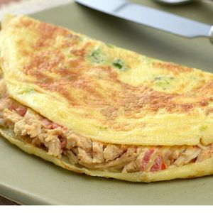 imagem do produto Crepioca de Frango com mussarela e creeme cheese