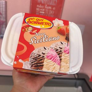 imagem do produto Sorvete siciliano 4 sabores 2 litro 