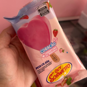 imagem do produto Picolé Qui Diversão Coração 