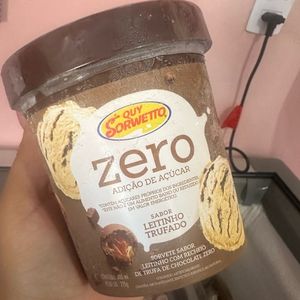 imagem do produto Sorvete Zero Adição De Açúcar Leite Ninho Trunfado 