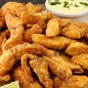 imagem do produto peixe frito Simples  