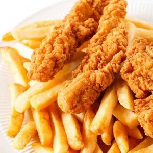 imagem do produto Frango empanado com fritas