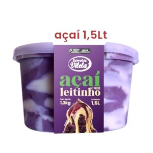 imagem do produto POTE AÇAÍ COM LEITINHO 1,5L