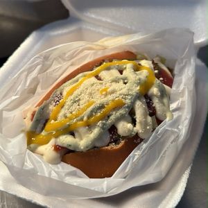 imagem do produto Cachorro quente de carne sem salsicha