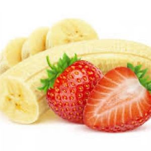 imagem do produto Morango e banana ao leite 