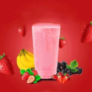 imagem do produto Morango, amora e banana ao leite 