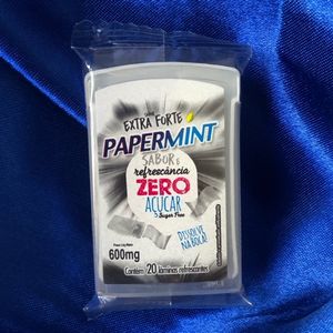 imagem do produto Papermint Frozen Lâminas Refrescantes Comestíveis Zero Açucar Extra Forte