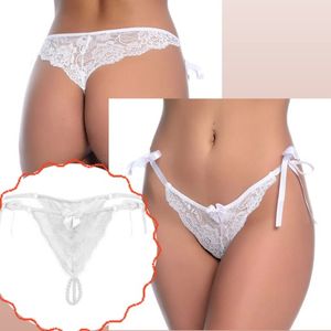 imagem do produto TANGA TAILÂNDESA EM RENDA COM PÉROLAS ESTIMULANTES PATITEX