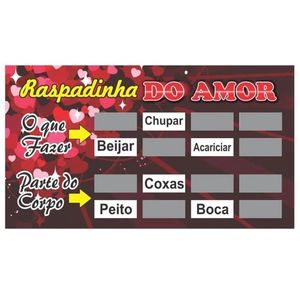 imagem do produto Raspadinha do amor