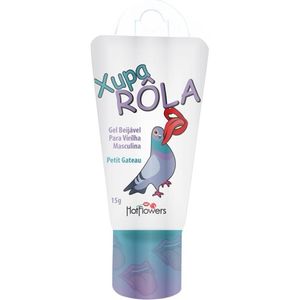 imagem do produto Xupa Rola Gel Beijável Para Virilha Masculina Masculina 15g Linha Xups Brasileirinhos Hot Flowers