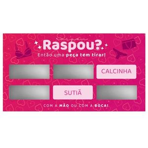 imagem do produto Raspadinha Tire uma Peça de Roupa