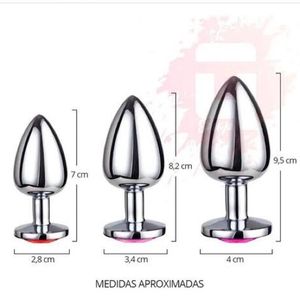 imagem do produto Plug Anal Tam P (Cor Sortida)