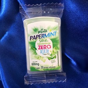 imagem do produto Papermint Frozen Lâminas Refrescantes Comestíveis Zero Açucar Menta