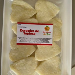 imagem do produto 8 pequenos Corações de tapioca