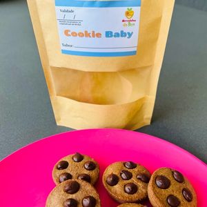 imagem do produto 10 Cookies de tâmara com Cumaru e gotas de CHOCOLATE NOBRE 70% > 150g (macios)