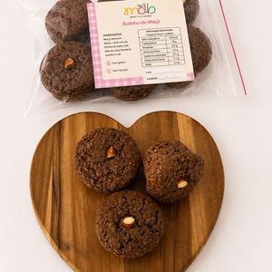 imagem do produto 6 Bolinhos de maçã adoçados com uva-passa