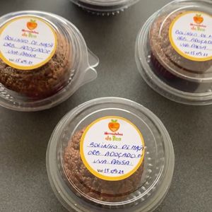 imagem do produto Bolinho de maçã adoçado com uva-passa