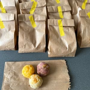 imagem do produto Pães de queijo coloridos com legumes orgânicos