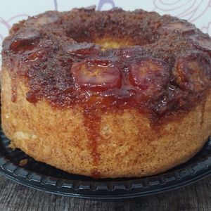 imagem do produto Bolo de banana caramelizado.