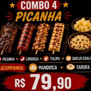 imagem do produto COMBO 4. PICANHA  
