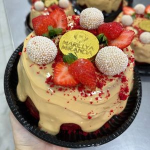 imagem do produto Bolo vulcão Red velvet 1KG