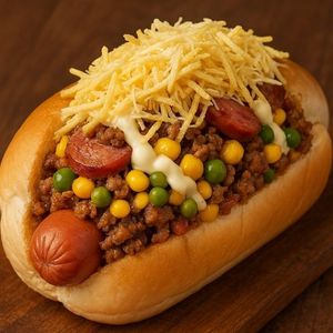 imagem do produto Cachorro quente de carne moída