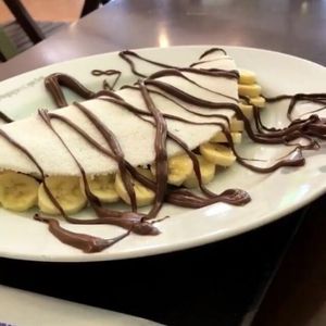 imagem do produto Tapioca Nutella com banana