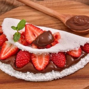 imagem do produto Tapioca brigadeiro com morango