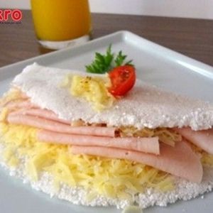 imagem do produto Tapioca queijo com presunto 